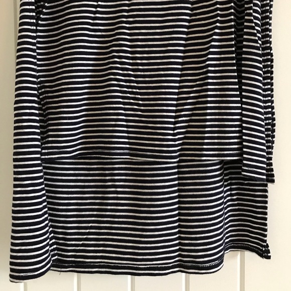 Striped High-Low Tee - Picture 2 of 2